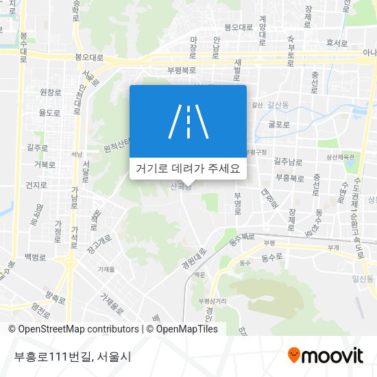 부흥로111번길 지도