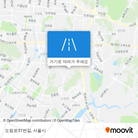 도림로31번길 지도