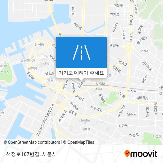 석정로107번길 지도