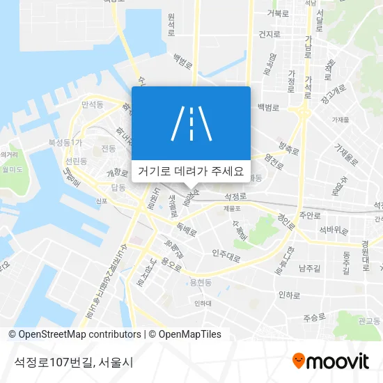 석정로107번길 지도
