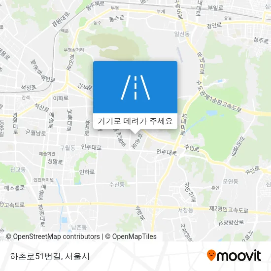하촌로51번길 지도