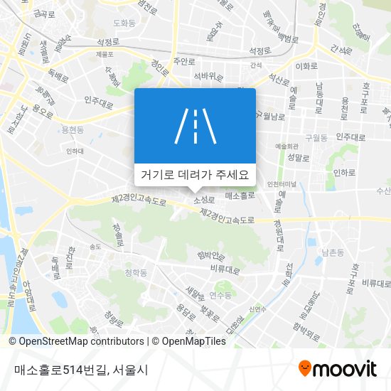 매소홀로514번길 지도