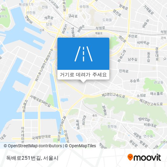 독배로251번길 지도