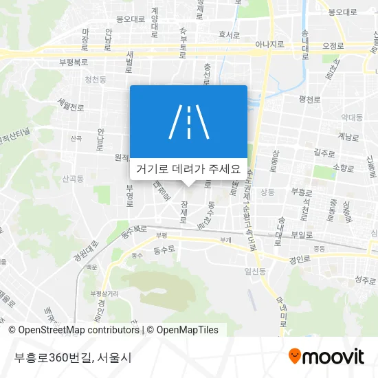부흥로360번길 지도