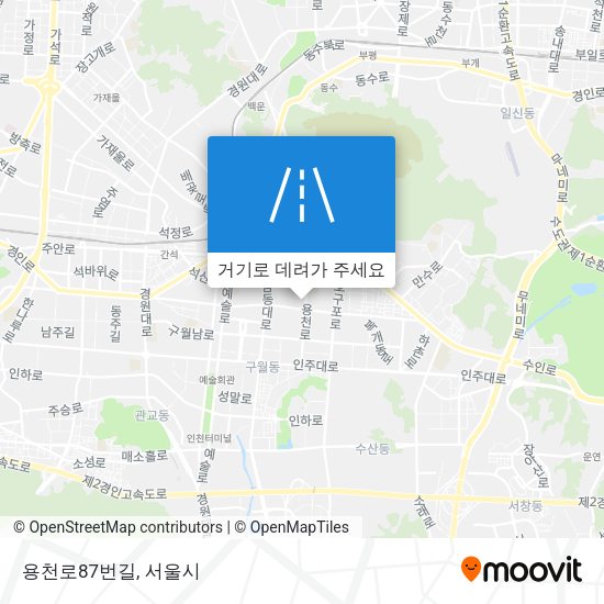 용천로87번길 지도