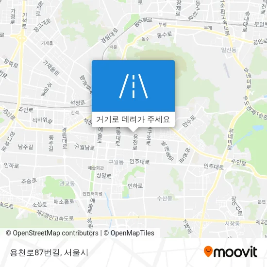용천로87번길 지도