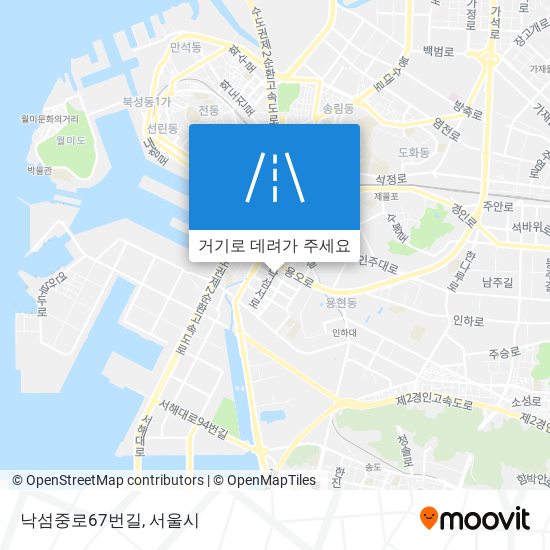 낙섬중로67번길 지도