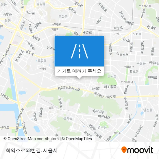 학익소로63번길 지도