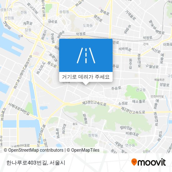 한나루로403번길 지도