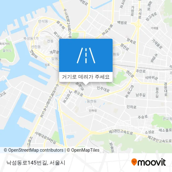 낙섬동로145번길 지도