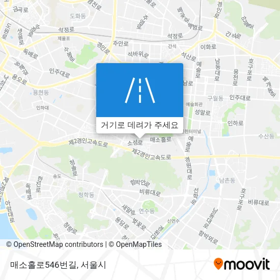 매소홀로546번길 지도