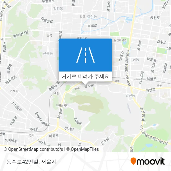 동수로42번길 지도