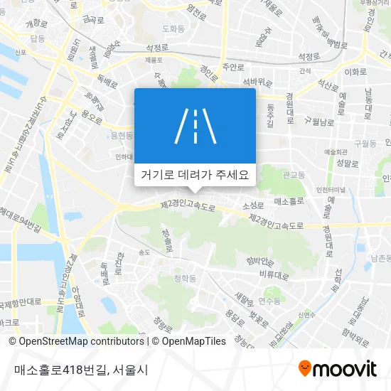 매소홀로418번길 지도