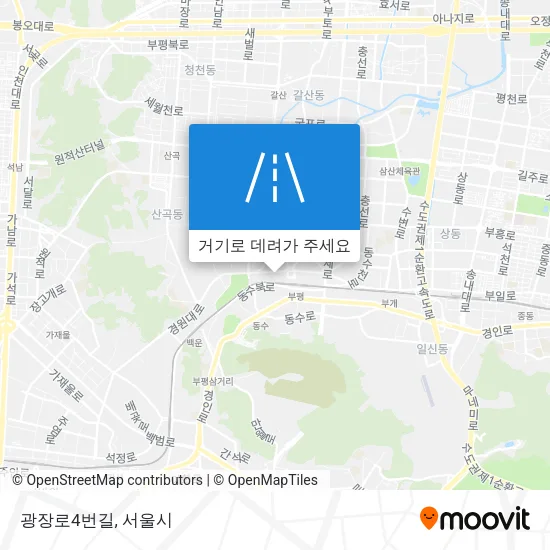 광장로4번길 지도