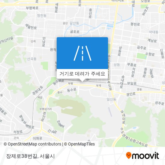 장제로38번길 지도