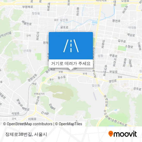 장제로38번길 지도
