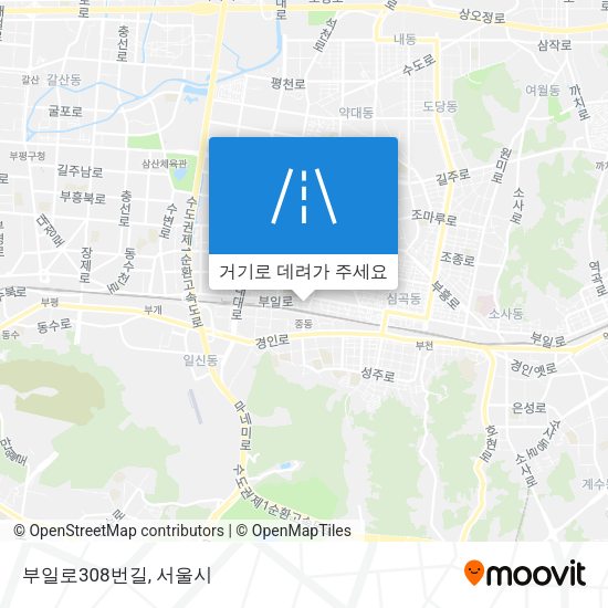 부일로308번길 지도