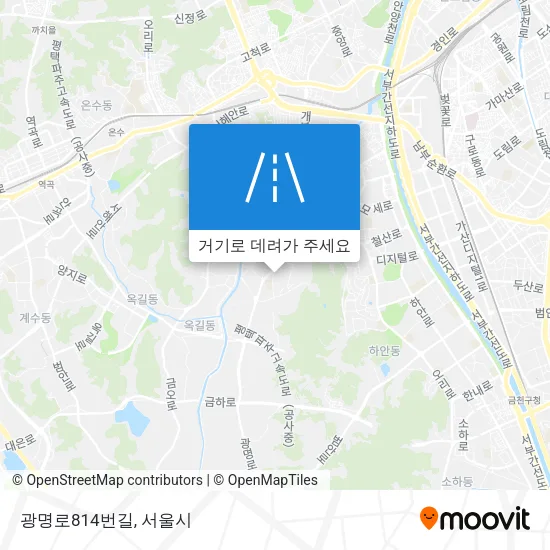 광명로814번길 지도
