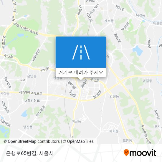 은행로65번길 지도