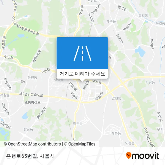 은행로65번길 지도