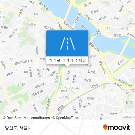 양산로 지도