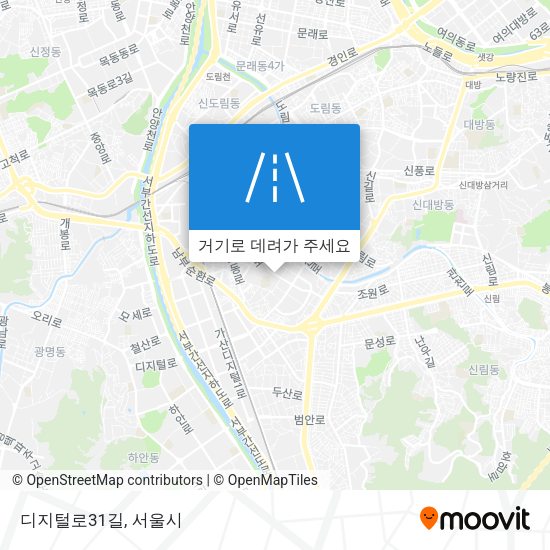 디지털로31길 지도