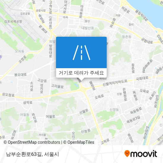 남부순환로63길 지도