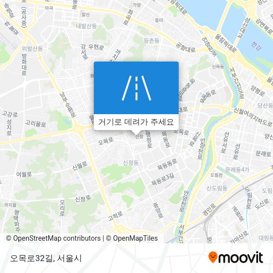 오목로32길 지도