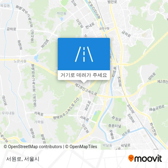 서원로 지도