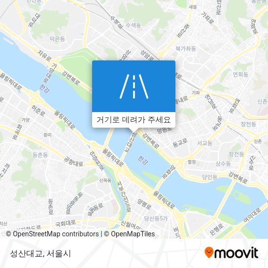 성산대교 지도