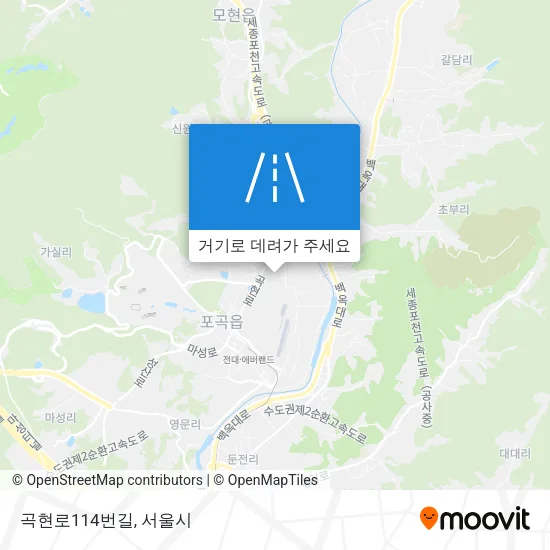 곡현로114번길 지도