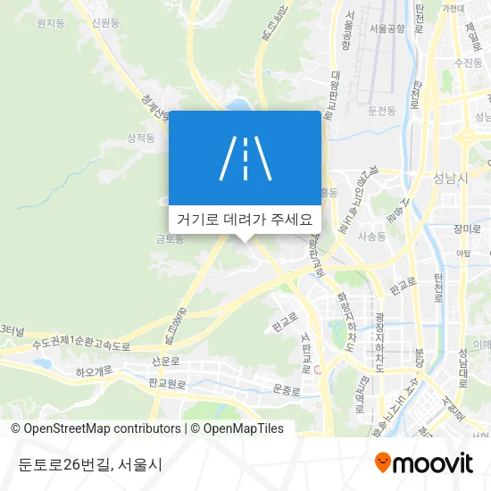둔토로26번길 지도