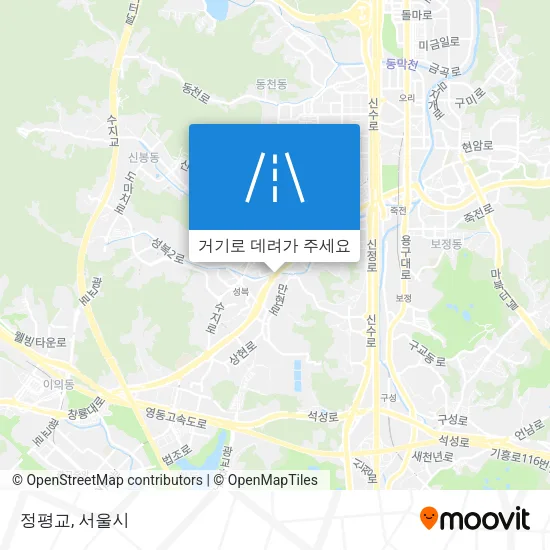 정평교 지도