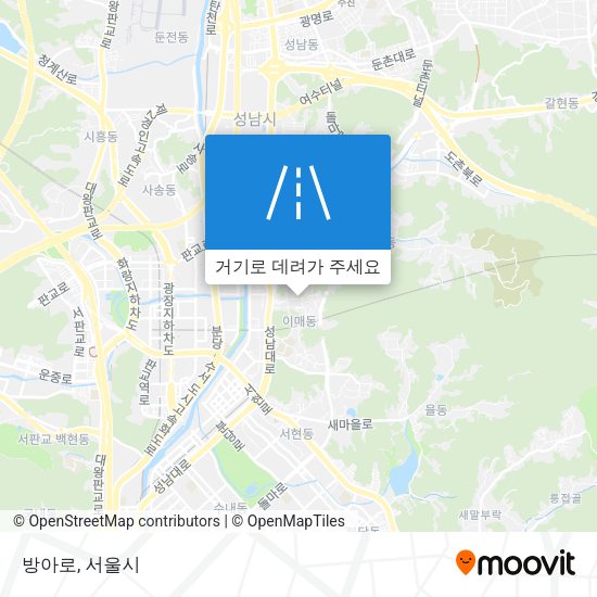 방아로 지도
