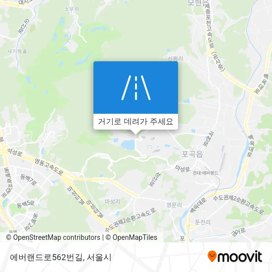 에버랜드로562번길 지도