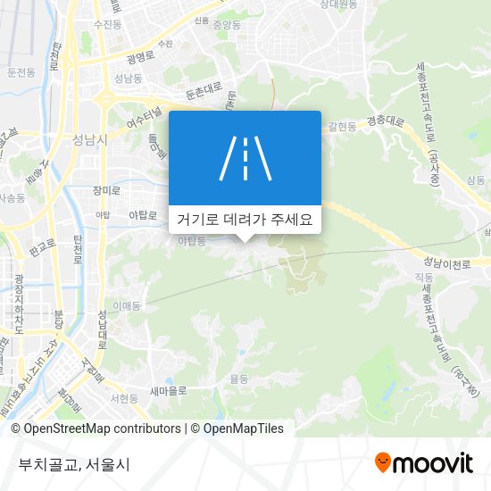 부치골교 지도