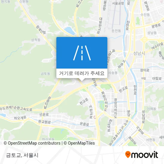금토교 지도