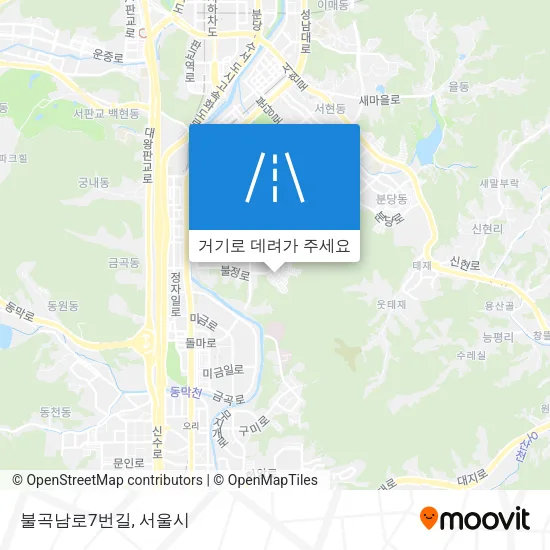 불곡남로7번길 지도
