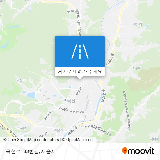 곡현로133번길 지도