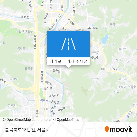 불곡북로13번길 지도