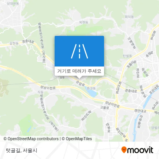 텃골길 지도