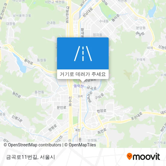 금곡로11번길 지도