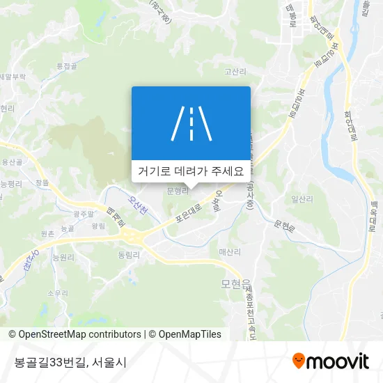봉골길33번길 지도