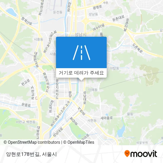 양현로178번길 지도