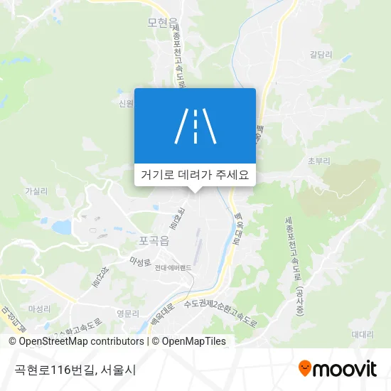 곡현로116번길 지도