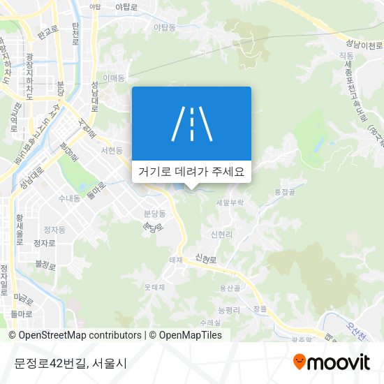 문정로42번길 지도
