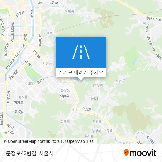 문정로42번길 지도