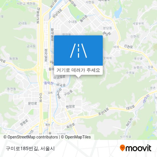 구미로185번길 지도