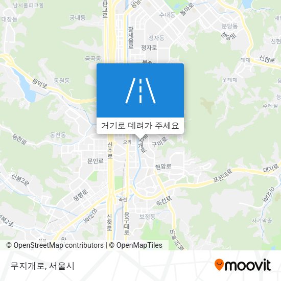 무지개로 지도
