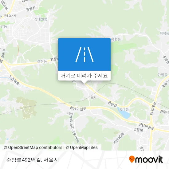 순암로492번길 지도